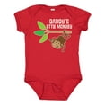 thumbnail image 1 of Inktastic Daddy's Little Monkey Boys or Girls Baby Bodysuit, 1 of 5