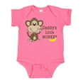 thumbnail image 1 of Inktastic Daddy's Little Monkey Boys or Girls Baby Bodysuit, 1 of 5