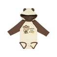 thumbnail image 1 of Inktastic Daddy's Little Monkey Boys or Girls Long Sleeve Baby Bodysuit, 1 of 5