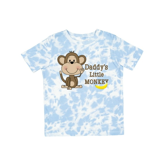 Inktastic Daddy's Little Monkey Boys or Girls Toddler T-Shirt