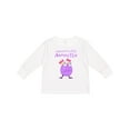 thumbnail image 1 of Inktastic Daddy's Little Monster Girls Long Sleeve Toddler T-Shirt, 1 of 5