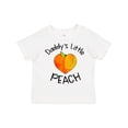 thumbnail image 1 of Inktastic Daddy's Little Peach Cute Peach Heart Boys or Girls Toddler T-Shirt, 1 of 5
