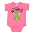 thumbnail image 1 of Inktastic Daddy's Little Princess Cute Frog Girls Baby Bodysuit, 1 of 5