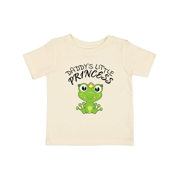 Inktastic Daddy's Little Princess- Cute Frog Girls Baby T-Shirt
