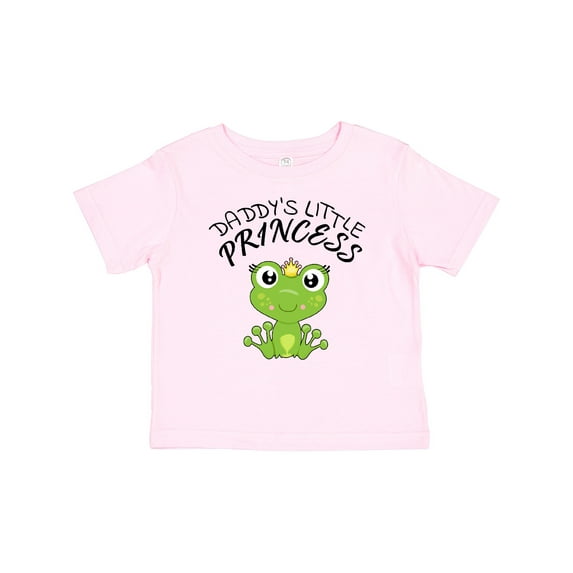 Inktastic Daddy's Little Princess- Cute Frog Girls Baby T-Shirt