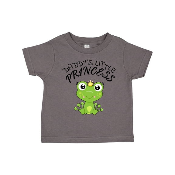 Inktastic Daddy's Little Princess Cute Frog Girls Toddler T-Shirt