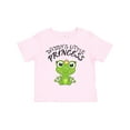 thumbnail image 1 of Inktastic Daddy's Little Princess Cute Frog Girls Toddler T-Shirt, 1 of 5