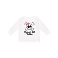 thumbnail image 1 of Inktastic Daddy's Little Rocker Skull Girls Long Sleeve Toddler T-Shirt, 1 of 5