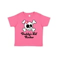 thumbnail image 1 of Inktastic Daddy's Little Rocker Skull Girls Toddler T-Shirt, 1 of 5