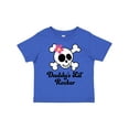 thumbnail image 1 of Inktastic Daddy's Little Rocker Skull Girls Toddler T-Shirt, 1 of 5