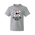 thumbnail image 1 of Inktastic Daddy's Little Rocker Skull Youth T-Shirt, 1 of 5