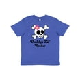 thumbnail image 1 of Inktastic Daddy's Little Rocker Skull Youth T-Shirt, 1 of 5