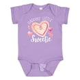 thumbnail image 1 of Inktastic Daddy's Little Sweetie with Pink Heart Cookie Boys or Girls Baby Bodysuit, 1 of 5