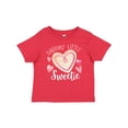 thumbnail image 1 of Inktastic Daddy's Little Sweetie with Pink Heart Cookie Boys or Girls Baby T-Shirt, 1 of 5
