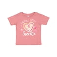 thumbnail image 1 of Inktastic Daddy's Little Sweetie with Pink Heart Cookie Boys or Girls Baby T-Shirt, 1 of 5