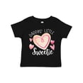 thumbnail image 1 of Inktastic Daddy's Little Sweetie with Pink Heart Cookie Boys or Girls Toddler T-Shirt, 1 of 5