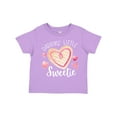 thumbnail image 1 of Inktastic Daddy's Little Sweetie with Pink Heart Cookie Boys or Girls Toddler T-Shirt, 1 of 5