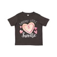 thumbnail image 1 of Inktastic Daddy's Little Sweetie with Pink Heart Cookie Boys or Girls Toddler T-Shirt, 1 of 5