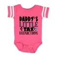 thumbnail image 1 of Inktastic Daddy's Little Tax Deduction Blue Hearts Boys or Girls Baby Bodysuit, 1 of 5