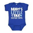 thumbnail image 1 of Inktastic Daddy's Little Tax Deduction Blue Hearts Boys or Girls Baby Bodysuit, 1 of 5