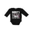 thumbnail image 1 of Inktastic Daddy's Little Tax Deduction Pink Hearts Boys or Girls Long Sleeve Baby Bodysuit, 1 of 5