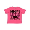 thumbnail image 1 of Inktastic Daddy's Little Tax Deduction Pink Hearts Boys or Girls Toddler T-Shirt, 1 of 5