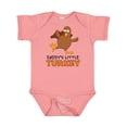 thumbnail image 1 of Inktastic Daddy's Little Turkey Boys or Girls Baby Bodysuit, 1 of 5