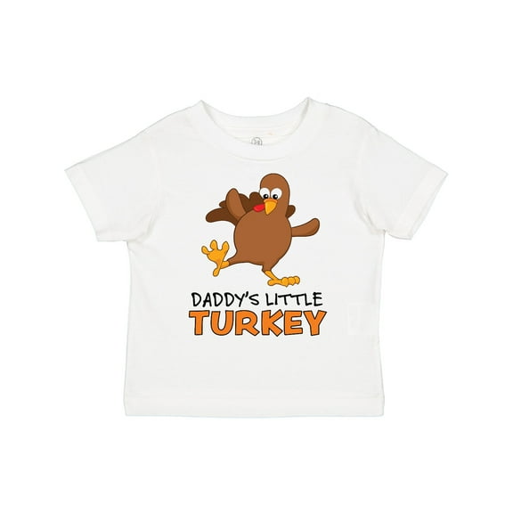 Inktastic Daddy's Little Turkey Boys or Girls Toddler T-Shirt