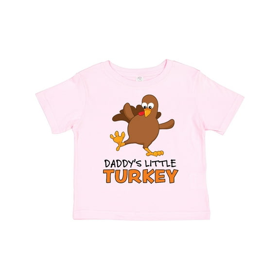 Inktastic Daddy's Little Turkey Boys or Girls Toddler T-Shirt
