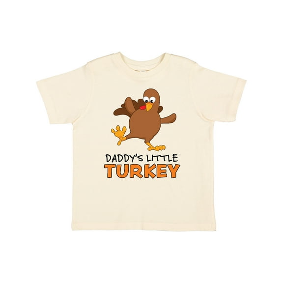 Inktastic Daddy's Little Turkey Boys or Girls Toddler T-Shirt