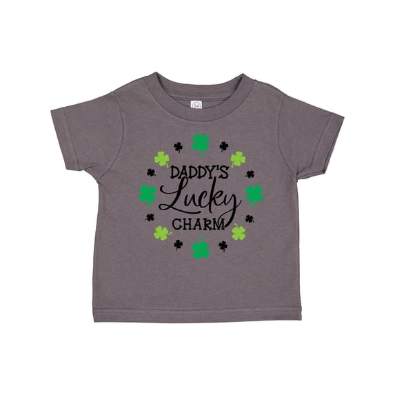 Inktastic Daddy's Lucky Charm Boys or Girls Toddler T-Shirt