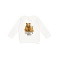 thumbnail image 1 of Inktastic Daddy's Mini Bear Family Matching Toddler Sweatshirt, 1 of 4