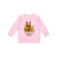 thumbnail image 1 of Inktastic Daddy's Mini Bear Family Matching Toddler Sweatshirt, 1 of 4