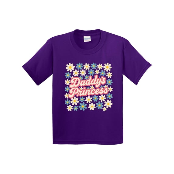 Inktastic Daddy's Princess Youth T-Shirt