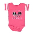 thumbnail image 1 of Inktastic Daddy's Racing Princess Pink Race Car Boys or Girls Baby Bodysuit, 1 of 5