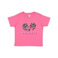 thumbnail image 1 of Inktastic Daddy's Racing Princess Pink Race Car Boys or Girls Baby T-Shirt, 1 of 5