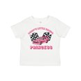 thumbnail image 1 of Inktastic Daddy's Racing Princess Pink Race Car Boys or Girls Toddler T-Shirt, 1 of 5