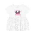 thumbnail image 1 of Inktastic Daddy's Racing Princess Pink Race Car Girls Baby Dress, 1 of 5