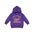 thumbnail image 1 of Inktastic Daddy's Racing Princess Pink Race Car Toddler Hoodie, 1 of 4