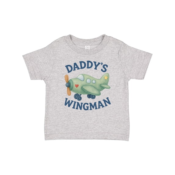 Inktastic Daddy's Wingman Airplane Design Boys or Girls Baby T-Shirt