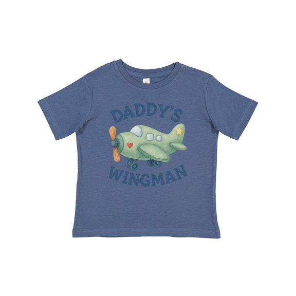 Inktastic Daddy's Wingman Airplane Design Boys or Girls Baby T-Shirt