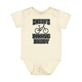 thumbnail image 1 of Inktastic Daddys Biking Buddy Boys or Girls Baby Bodysuit, 1 of 5