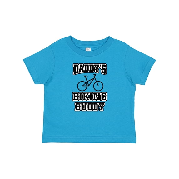 Inktastic Daddys Biking Buddy Boys or Girls Baby T-Shirt