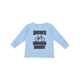 thumbnail image 1 of Inktastic Daddys Biking Buddy Boys or Girls Long Sleeve Toddler T-Shirt, 1 of 5