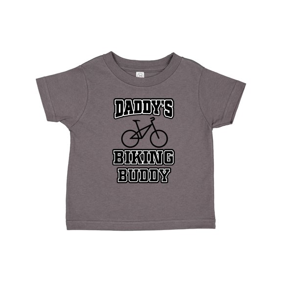 Inktastic Daddys Biking Buddy Boys or Girls Toddler T-Shirt