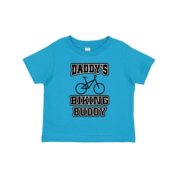 Inktastic Daddys Biking Buddy Boys or Girls Toddler T-Shirt