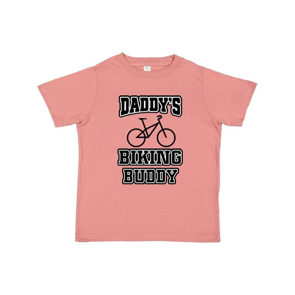 Inktastic Daddys Biking Buddy Boys or Girls Toddler T-Shirt