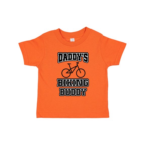 Inktastic Daddys Biking Buddy Boys or Girls Toddler T-Shirt
