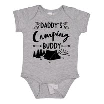 Inktastic Daddys Camping Buddy Boys or Girls Baby Bodysuit
