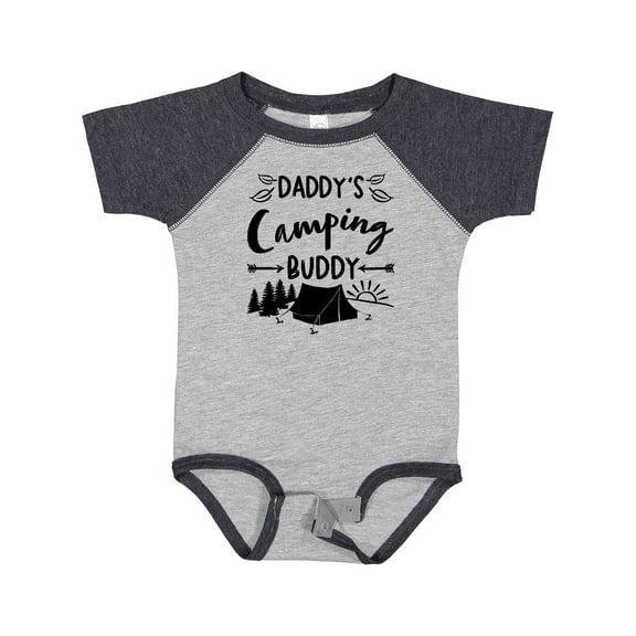 Inktastic Daddys Camping Buddy Boys or Girls Baby Bodysuit